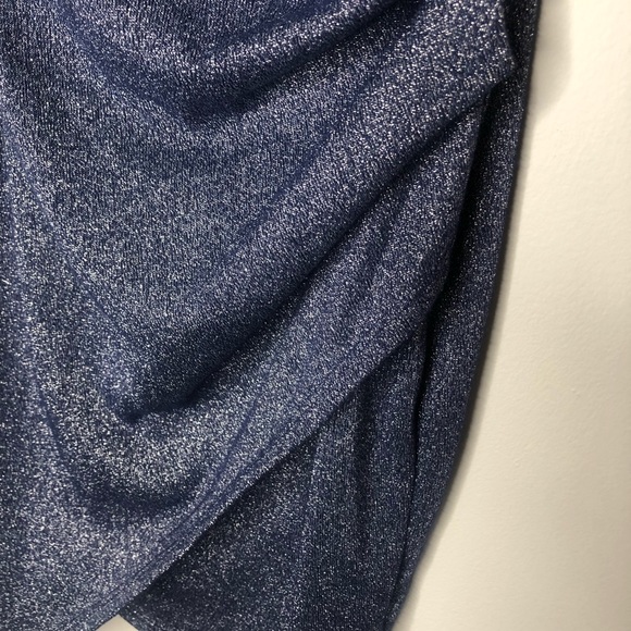 WINDSOR SEXY NAVY SPARKLE DRESS SZ S - Picture 3 of 5